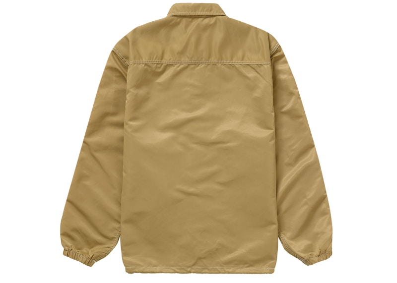 Supreme Nylon Chore Coat Tan Men's - SS24 - US