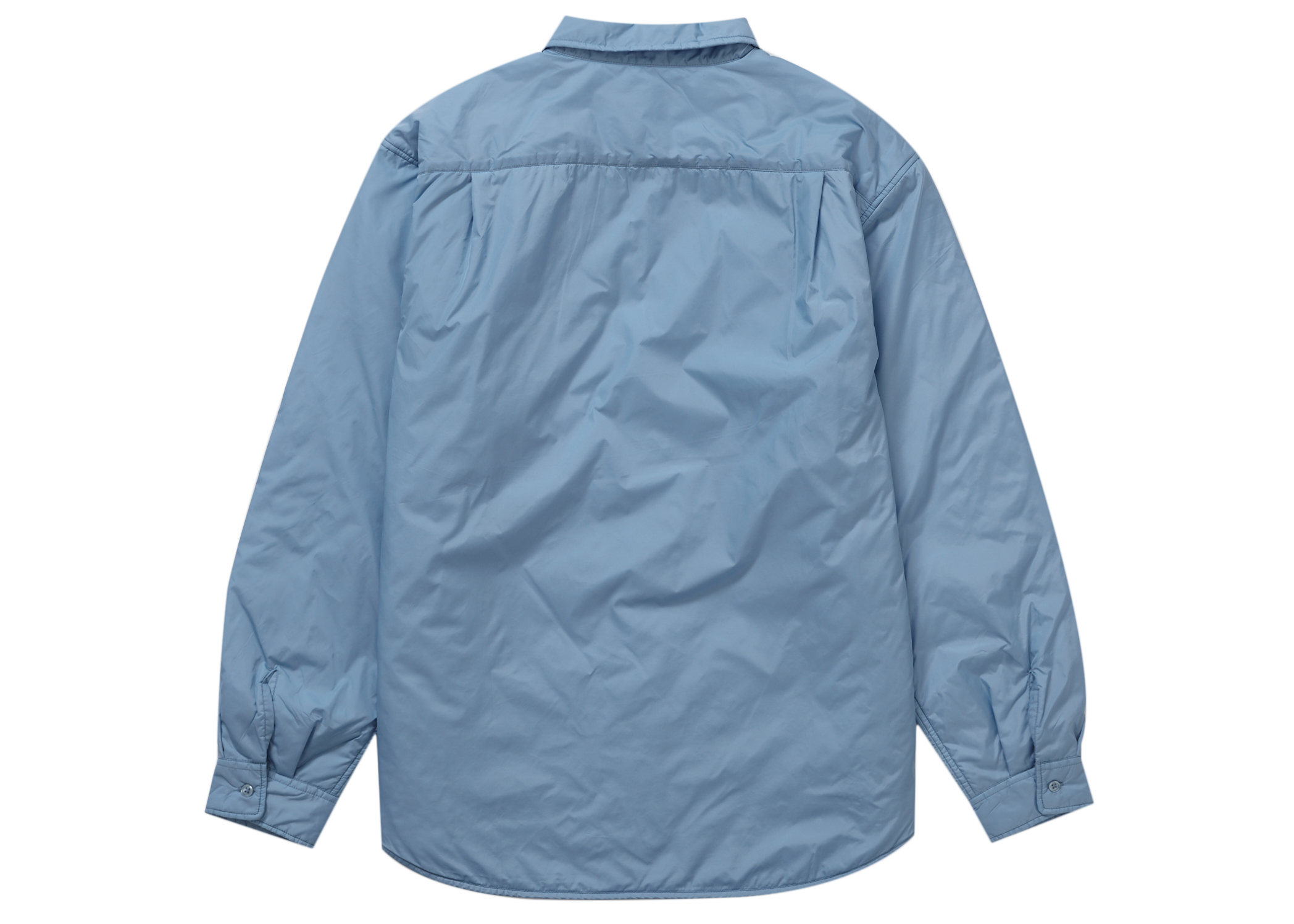 Supreme Nylon Filled Shirt Slate Blue Men's - FW22 - US