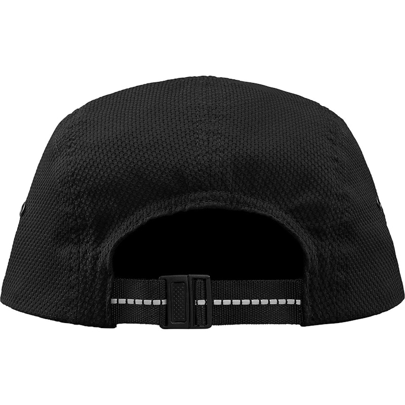 Supreme nylon pique cheap camp cap black