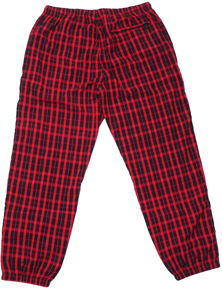 Be comfy while in style with this Red Supreme Split Track pants! #trackpants  #Supreme #red Get yours today!