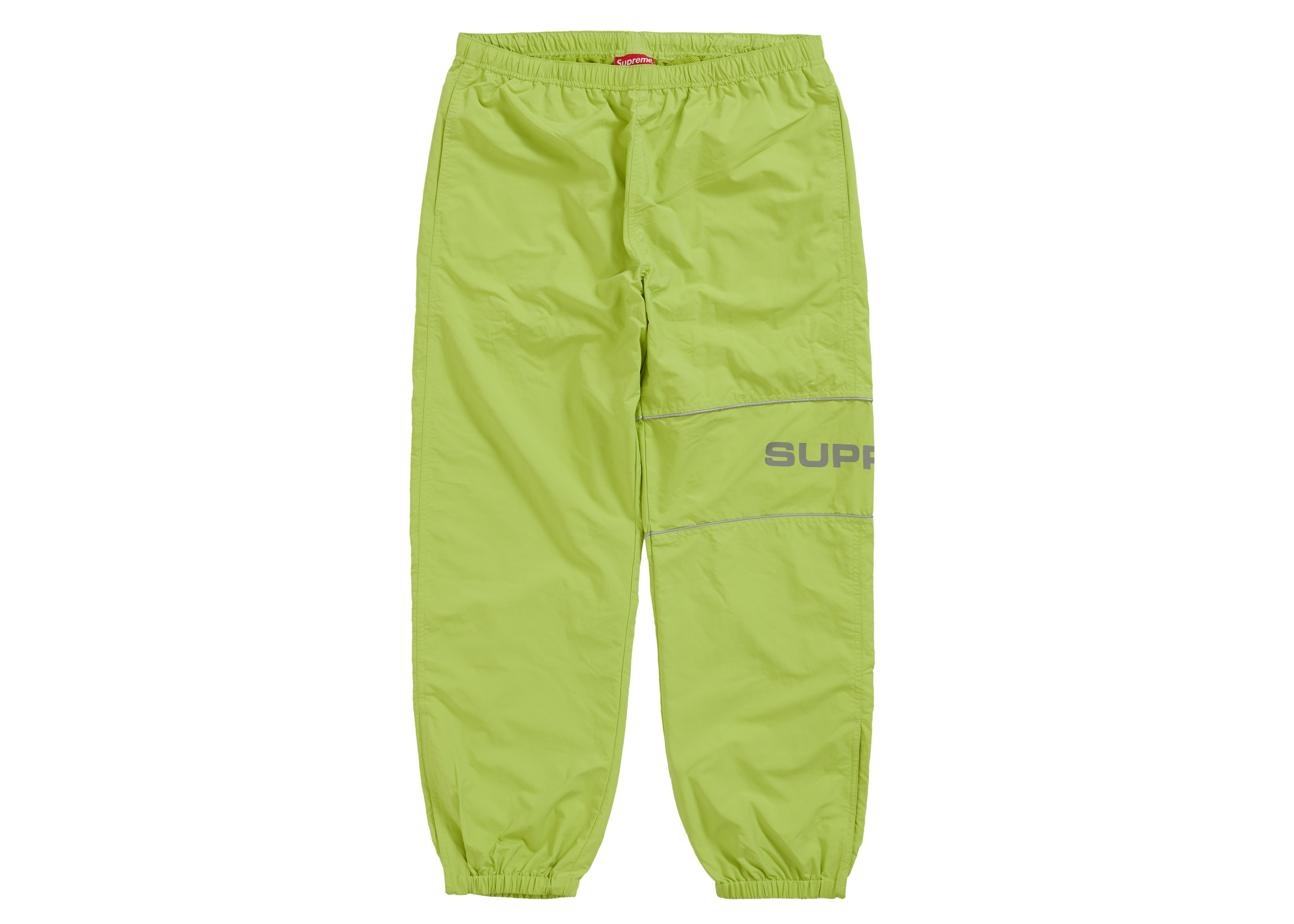 Supreme Nylon Ripstop Pant Lime Men's - SS19 - US