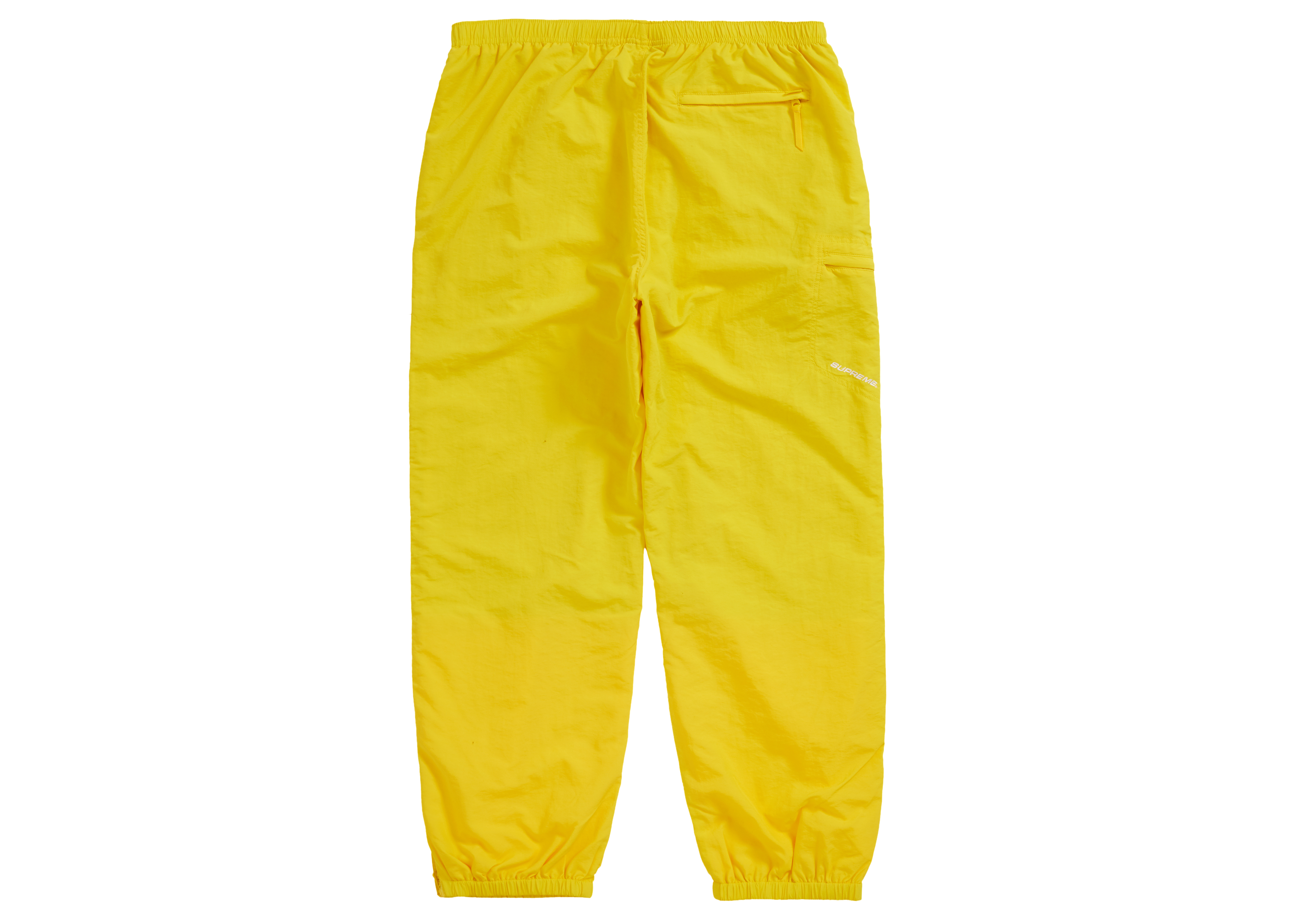 Supreme Nylon Trail Pant Yellow Men's - SS19 - US