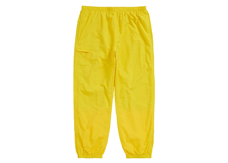 yellow supreme pants