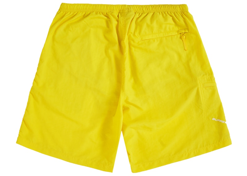 Supreme Nylon Trail Short Yellow Men's - SS19 - GB