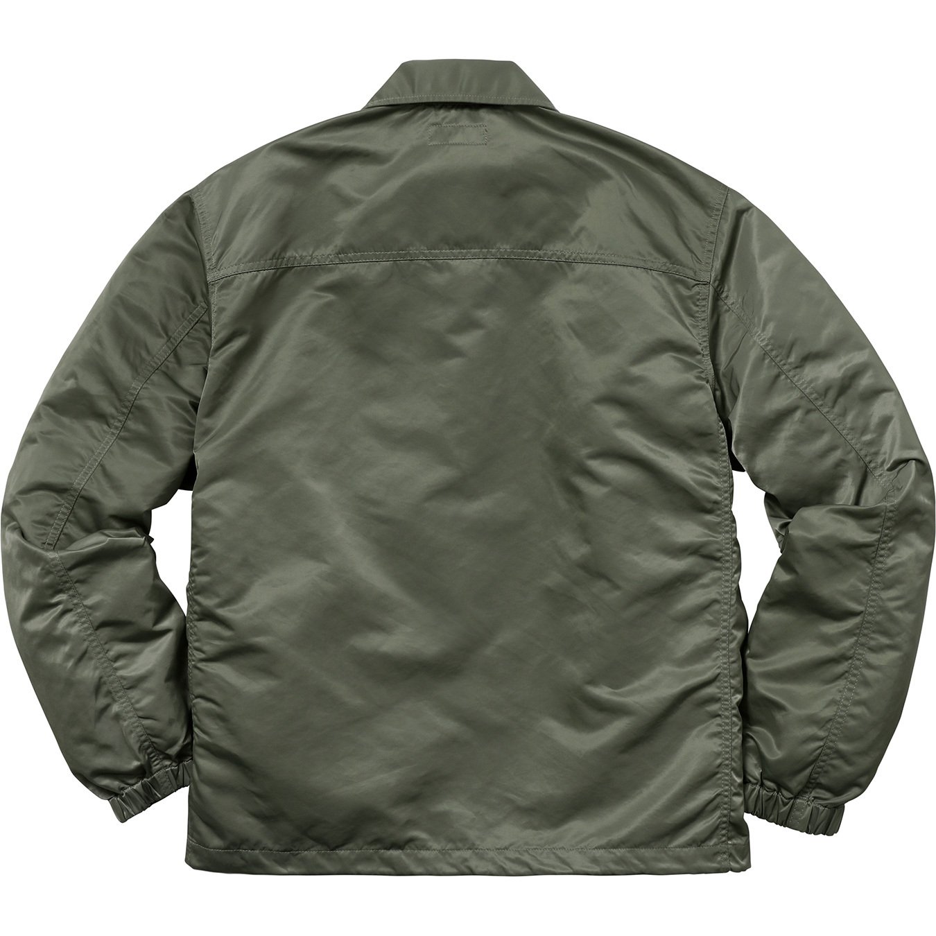 Supreme Nylon Turnout Jacket Olive Men's - SS18 - GB