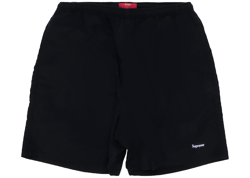 L Supreme Nylon Water Short Black-