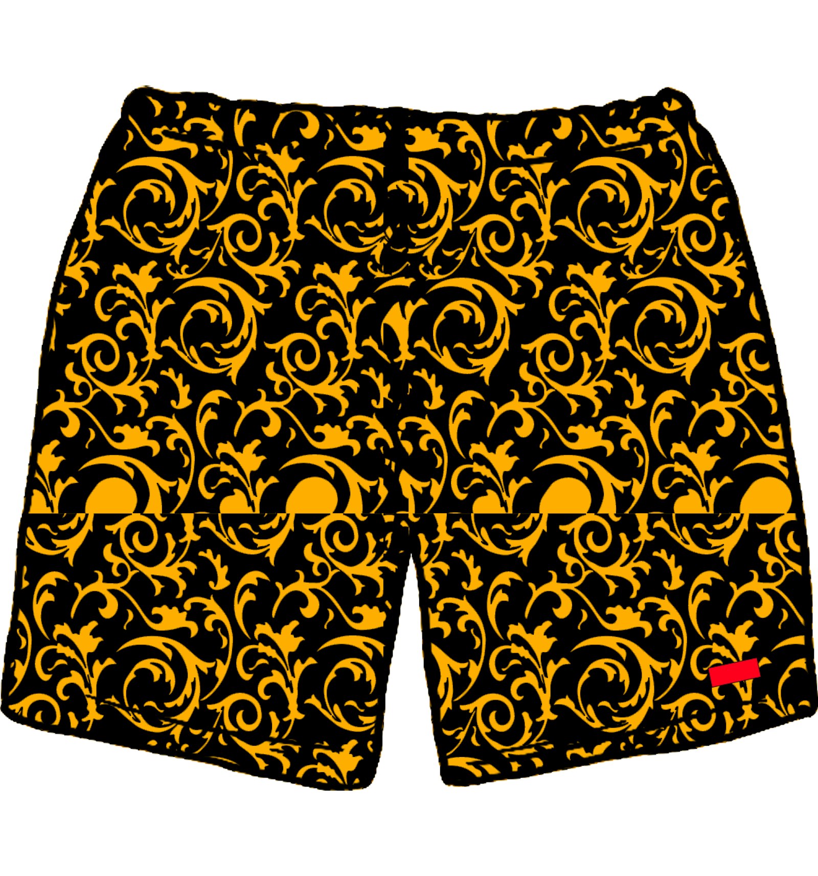Supreme Nylon Water Short (SS20) Black Floral