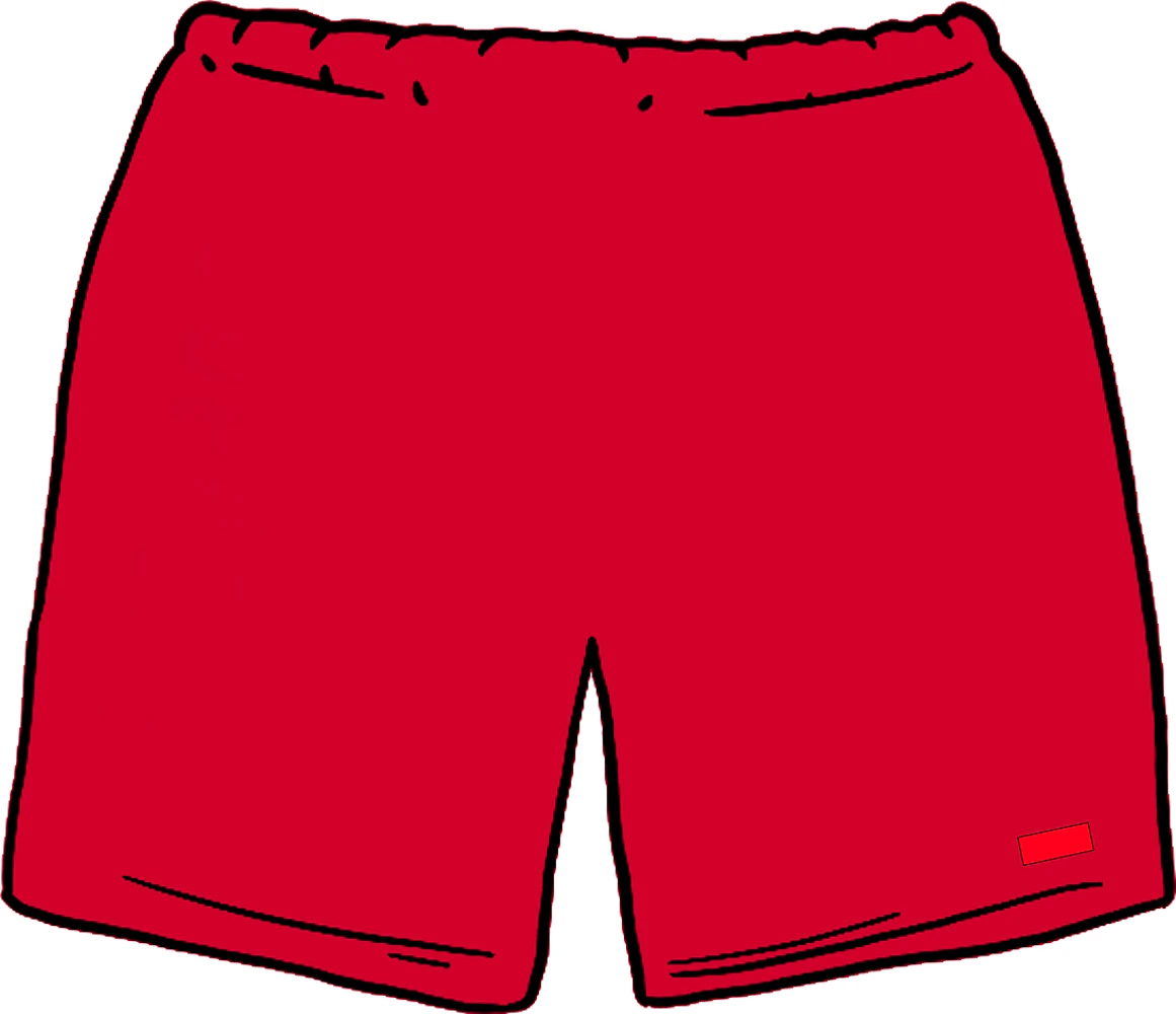 Supreme Nylon Water Short Red - Original São Paulo