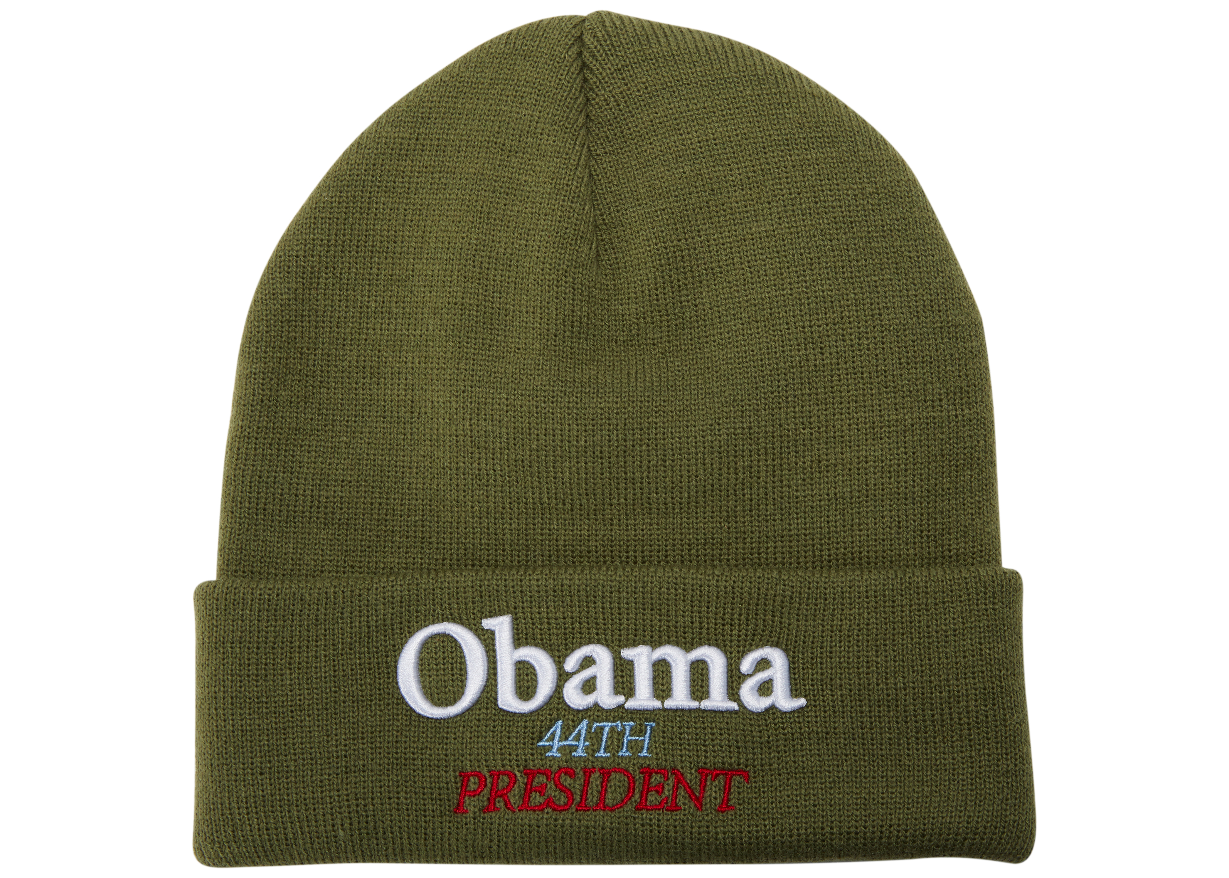supreme Obama Beanie帽子