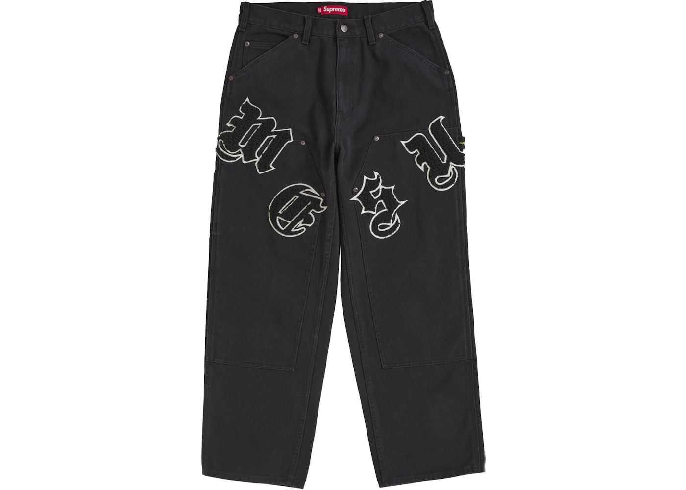 Supreme Eagle Pants Supreme Slayer Eagle Sweat Pants Black –