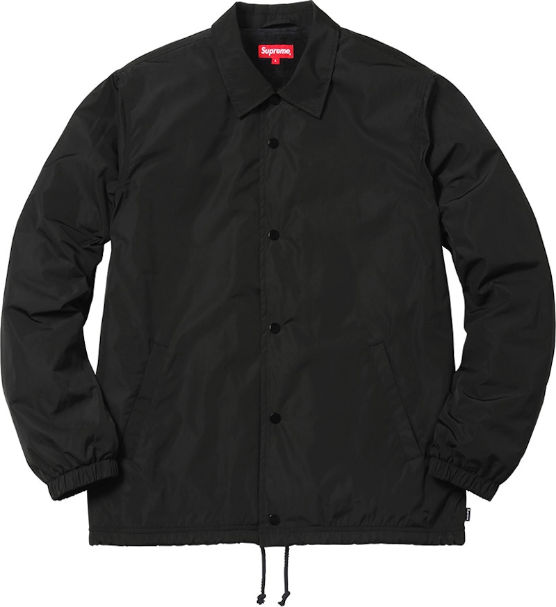 Supreme Old English Coach Jacket L Black - kailashparbat.ca