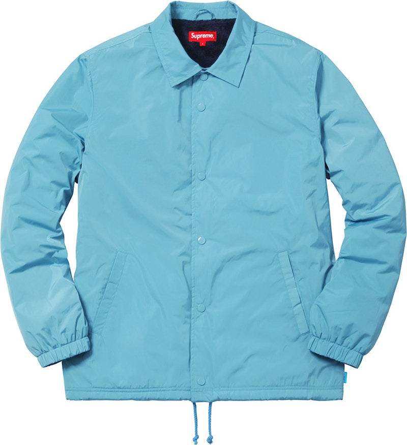 Supreme Old English Coaches Jacket Blue