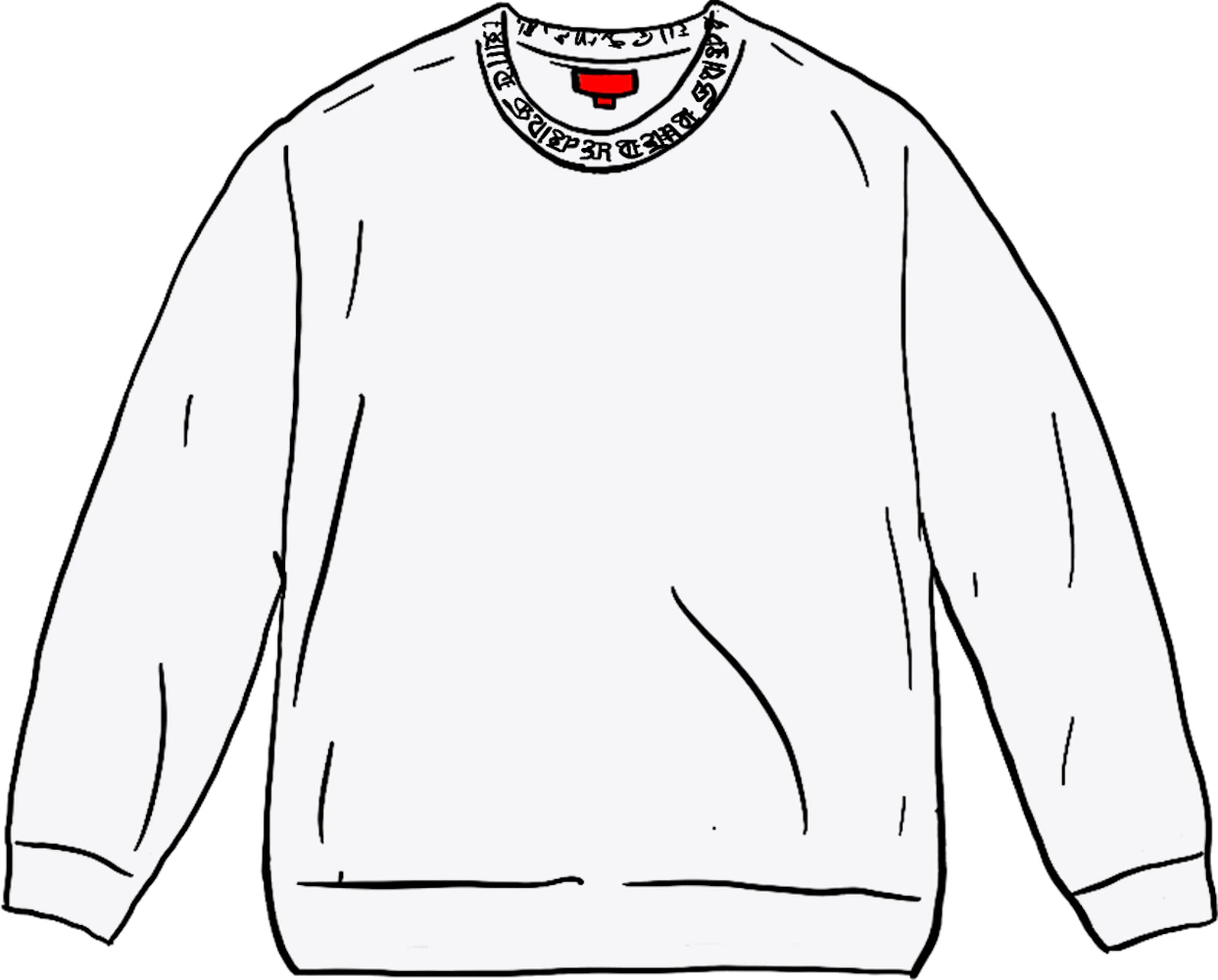 Cartoon,Supreme Long Sleeve T-Shirt