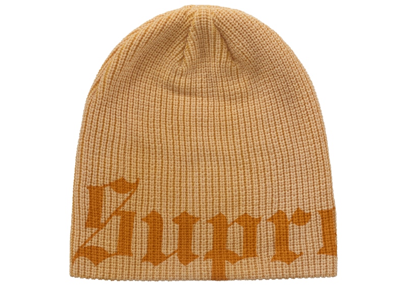 帽子 26ss Supreme Old English Printed Beanie supreme 26SS Old English Printed Beanie｜Yahoo!フリマ（旧PayPay