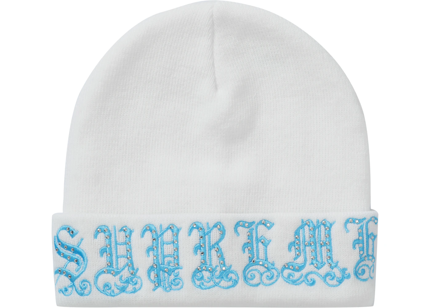 Supreme old english rhinestone beanie Clearance