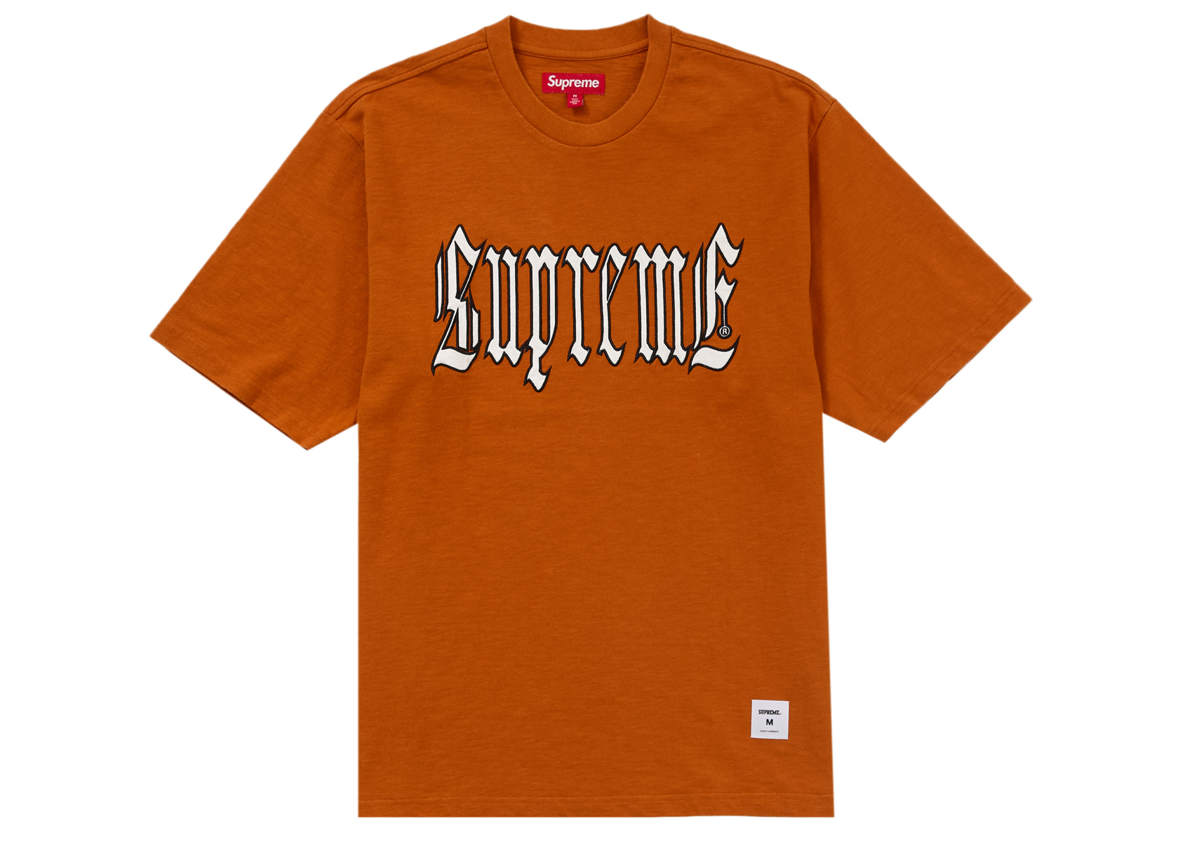 Supreme Old English S/S Top Red Men's - FW23 - US