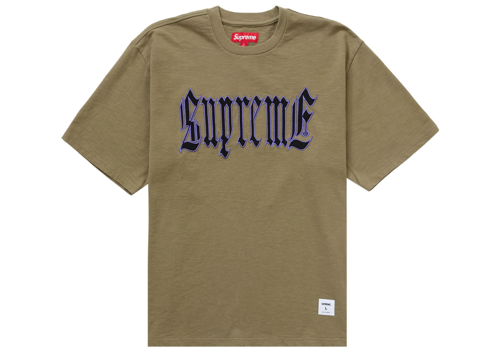 Supreme Old English S/S Top (SS24) Olive メンズ - SS24 - JP