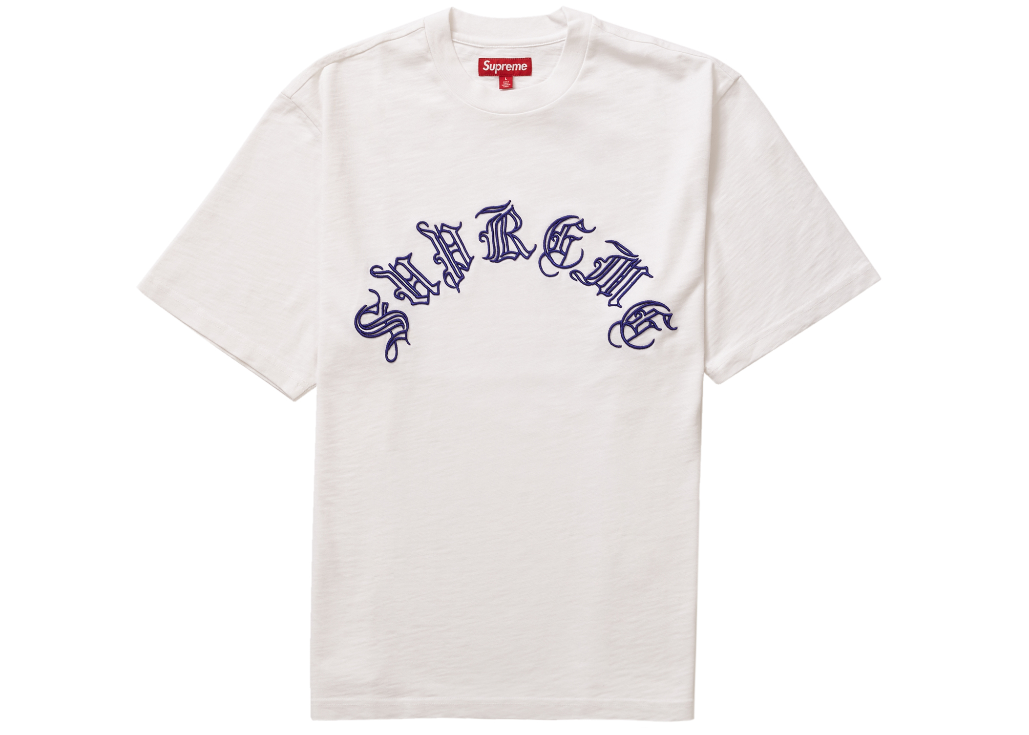 Supreme Old English S/S Top White メンズ - FW23 - JP