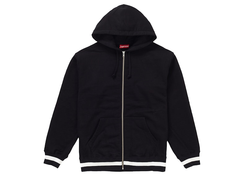 Supreme Old English Hood Logo Zip Hooded