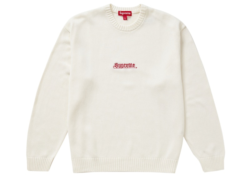 Supreme sweater stockx on sale