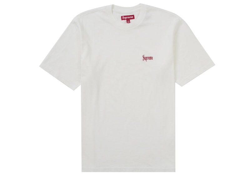 Supreme Old English Tee White メンズ - FW24 - JP