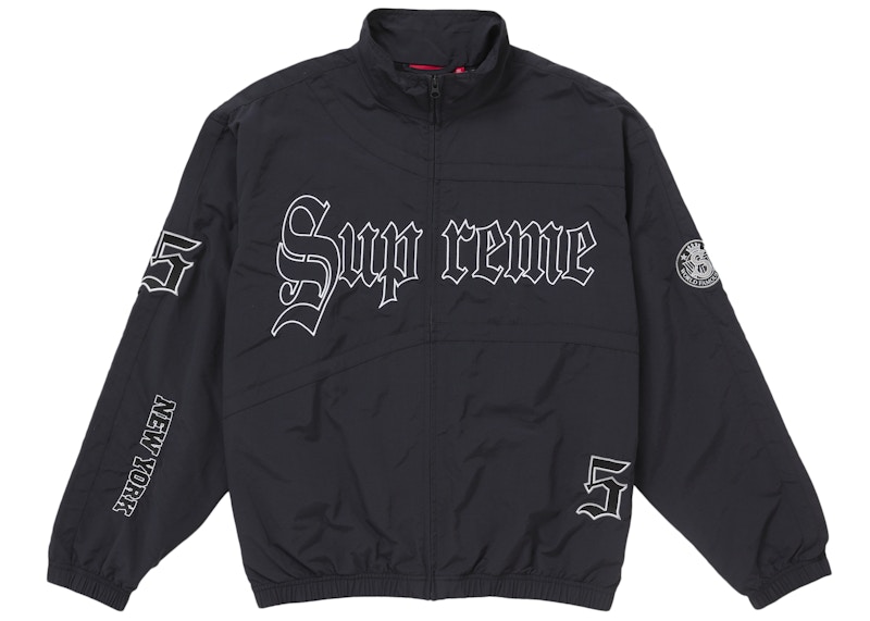 Supreme Bonded Mesh Track Jacket Black Men's - SS18 - US