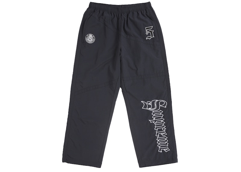 Pre-owned Supreme Men's  Old English Track Pant In Black