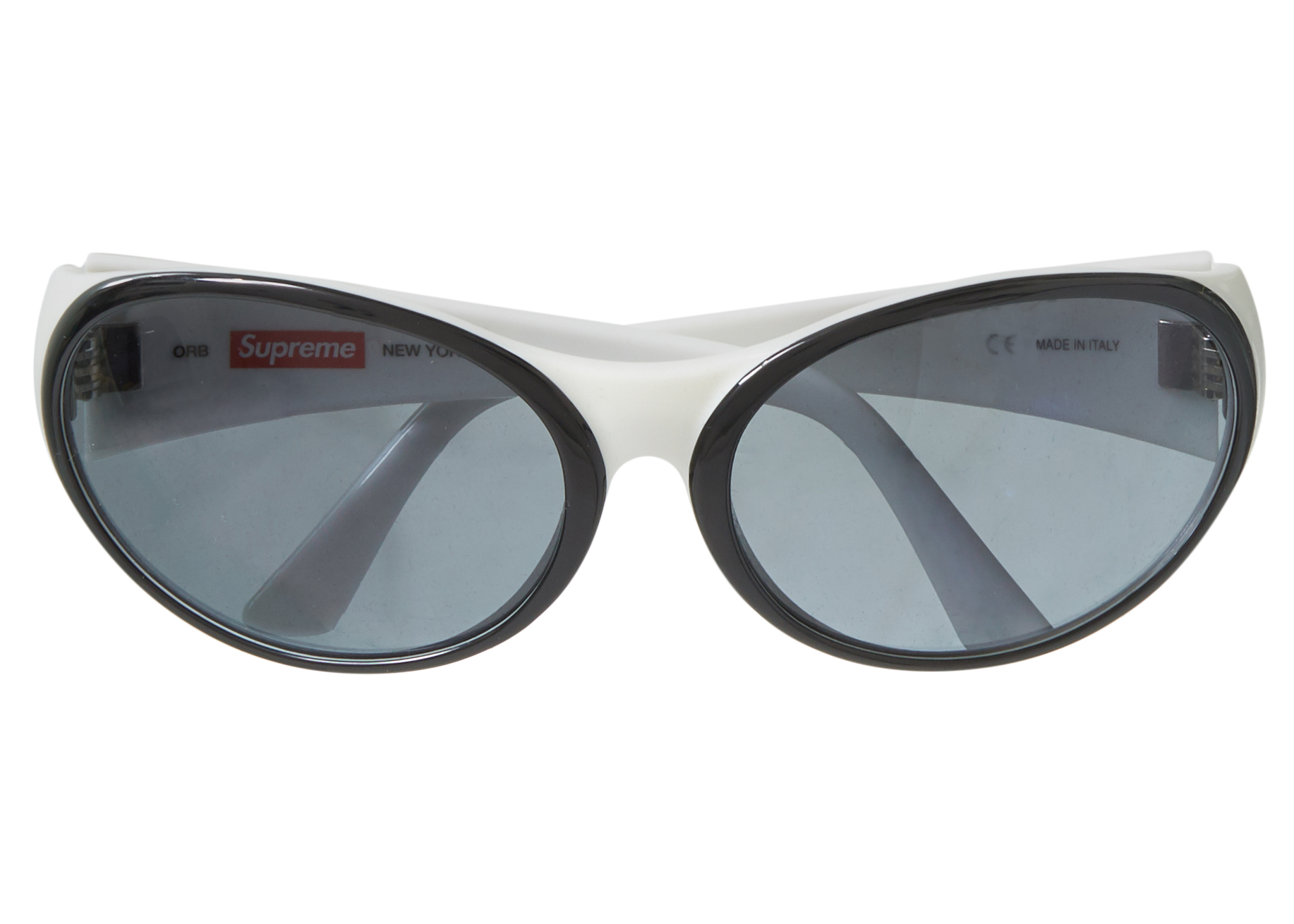 Supreme Orb Sunglasses White - SS19 - US