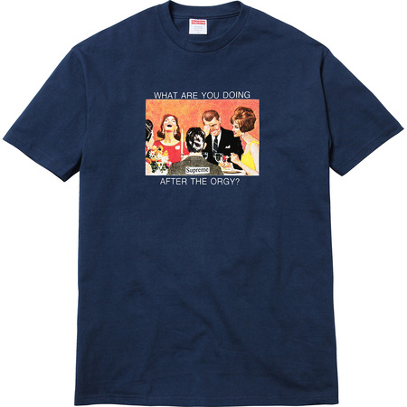 supreme orgy tee