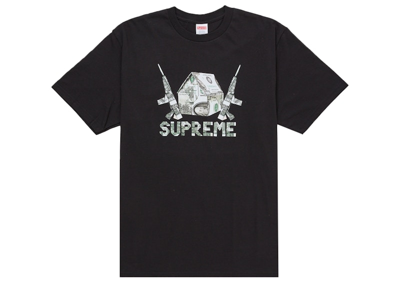 -新品未開封- Supreme man Tee Supreme Origami Tee Black Men's - SS26 - US
