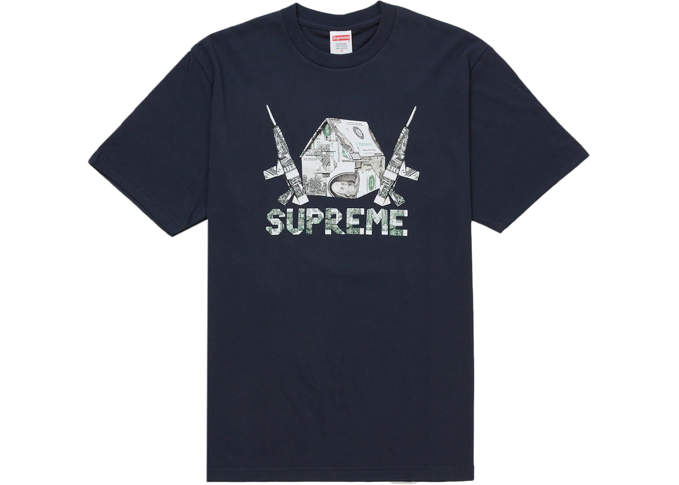 Supreme Origami Tee Navy