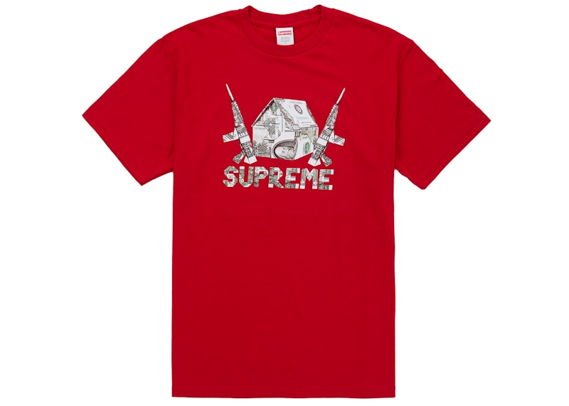 Supreme-Origami-Tee-Red-