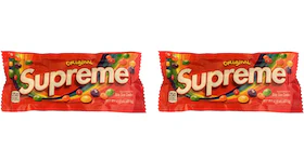 Supreme Original Skittles 2x Lot (Not Fit For Human Consumption) Red
