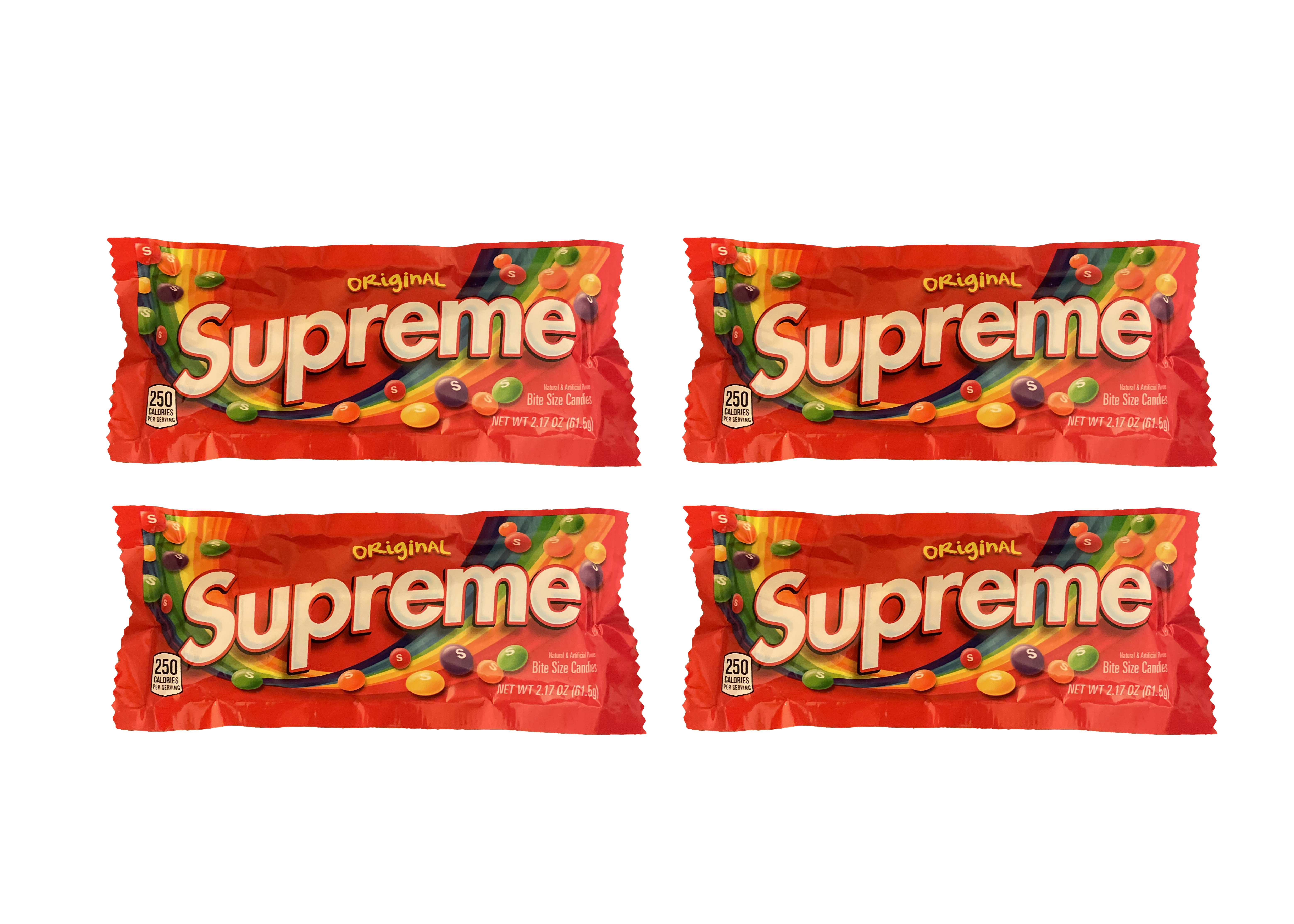 Supreme Original Skittles 8x Lot (Not Fit For Human Consumption 
