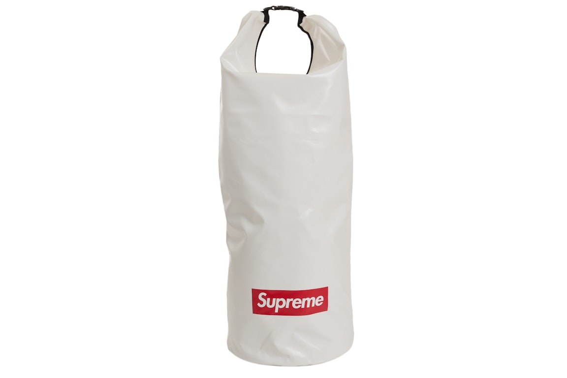 Pre-owned Supreme Ortlieb Large Rolltop Backpack White