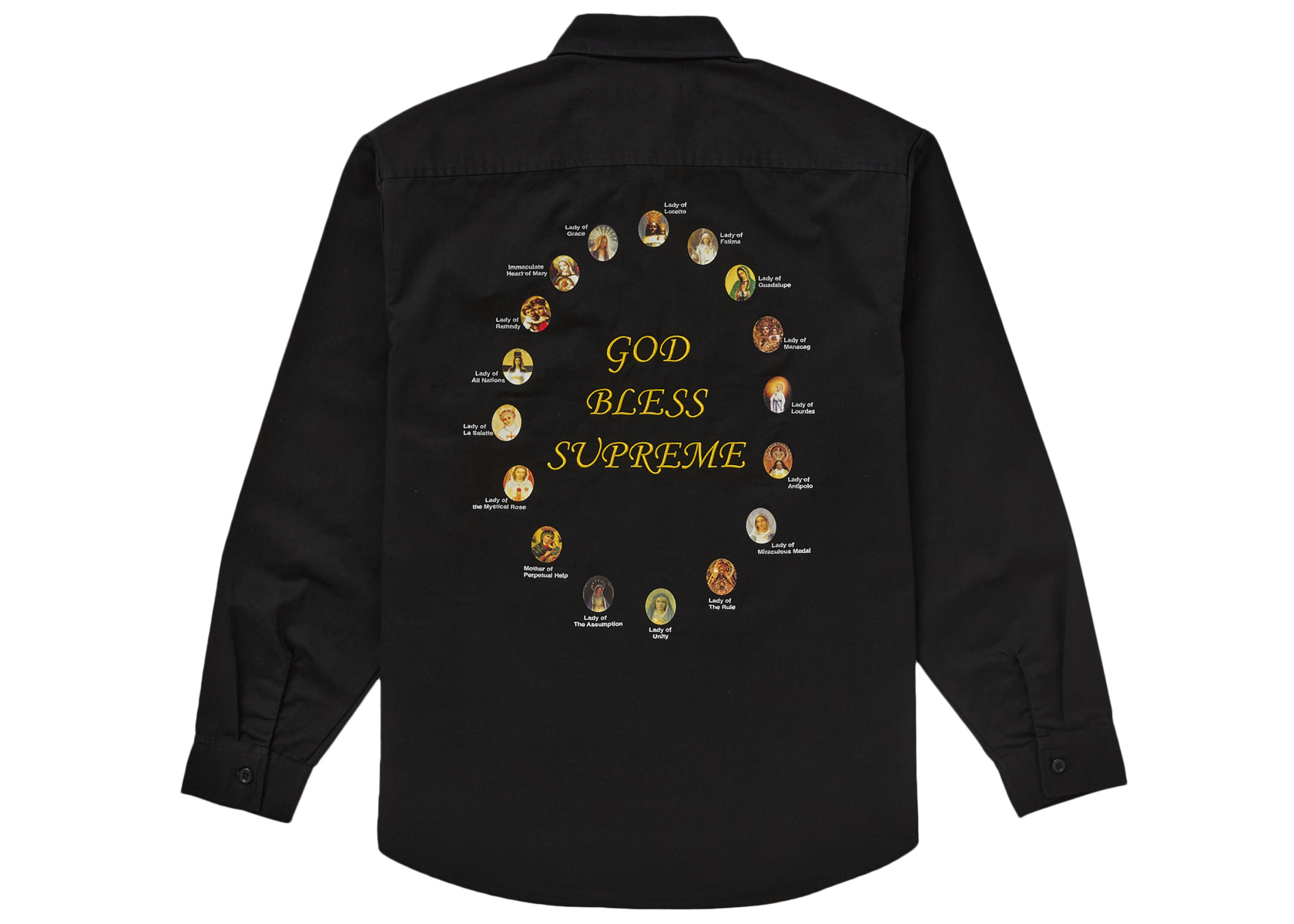Supreme Doughboy S/S Work Shirt Black