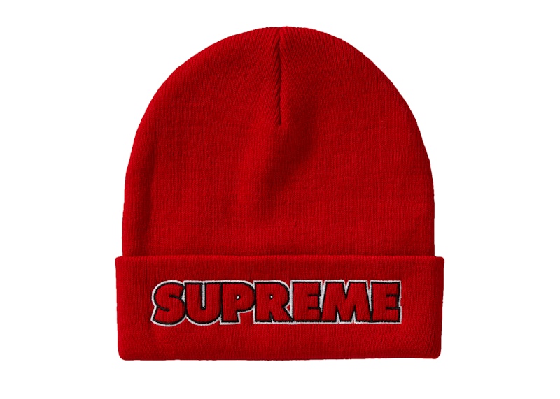 Supreme Outline Beanie (FW19) Black Men's - FW19 - US