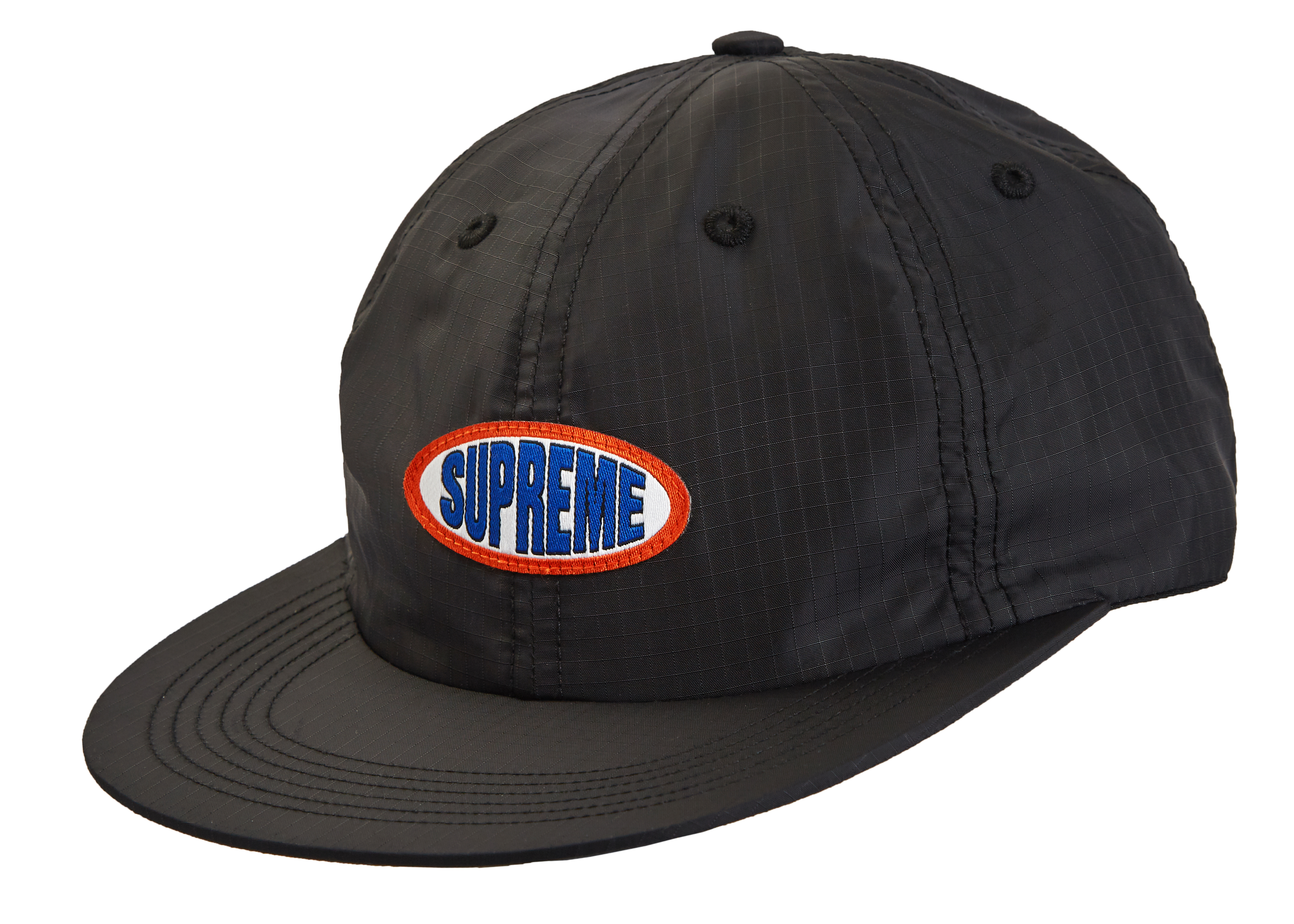 シュプリームOvallabelSupreme Oval Label 6-Panel Black