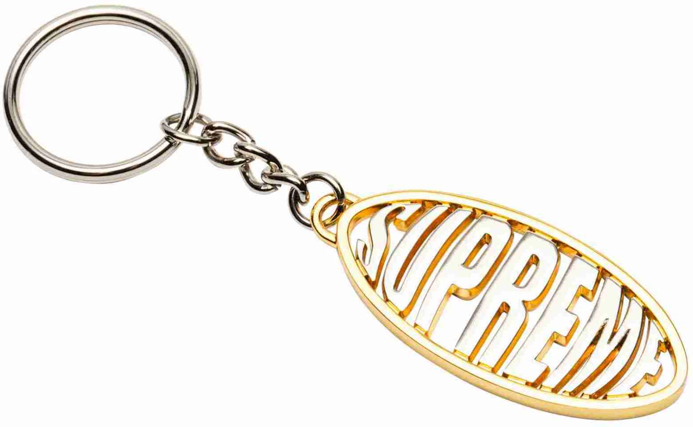 SUPREME Louis Vuitton X Supreme Key Chain Silver for Men