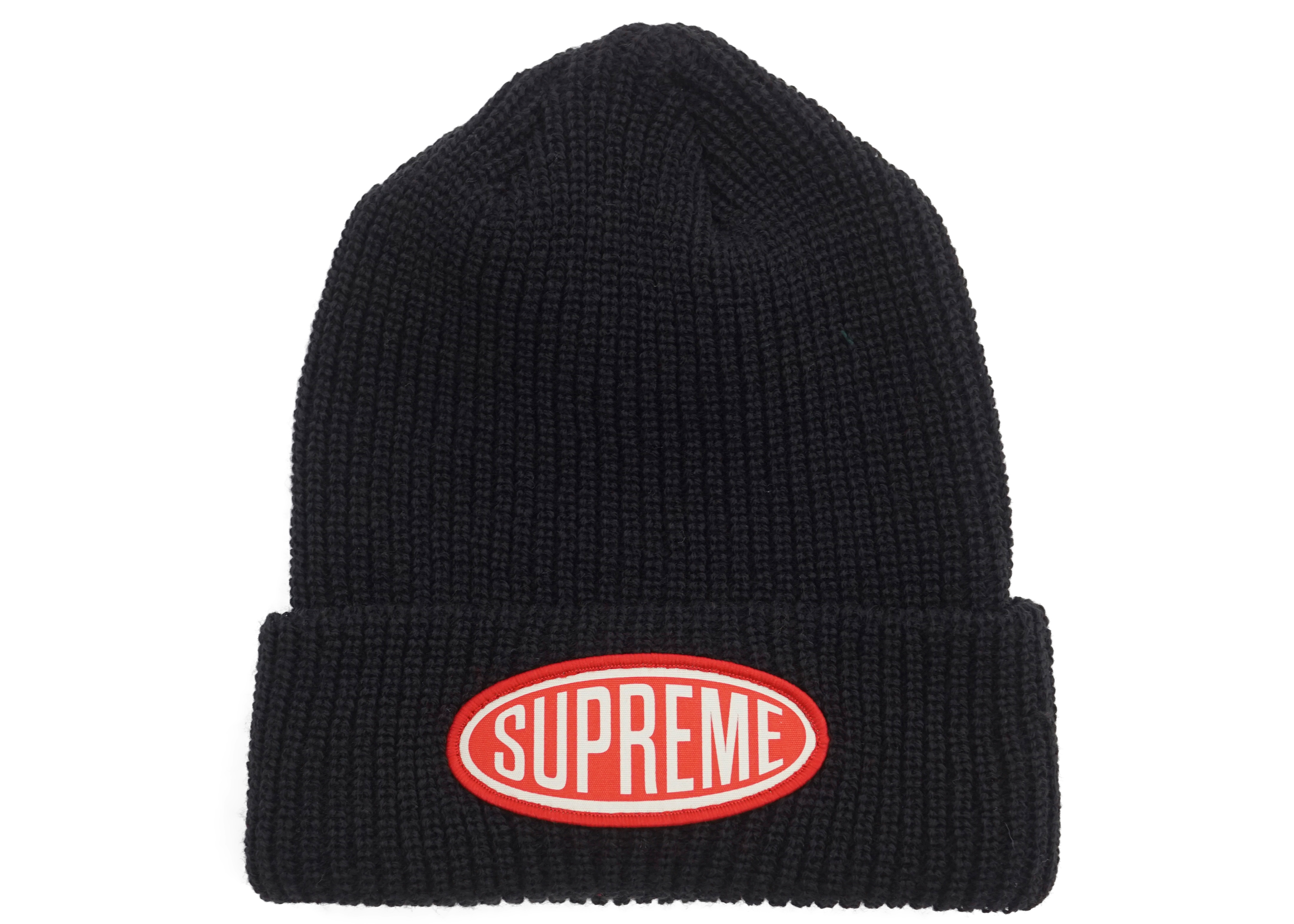 Supreme　Oval Patch Beanie