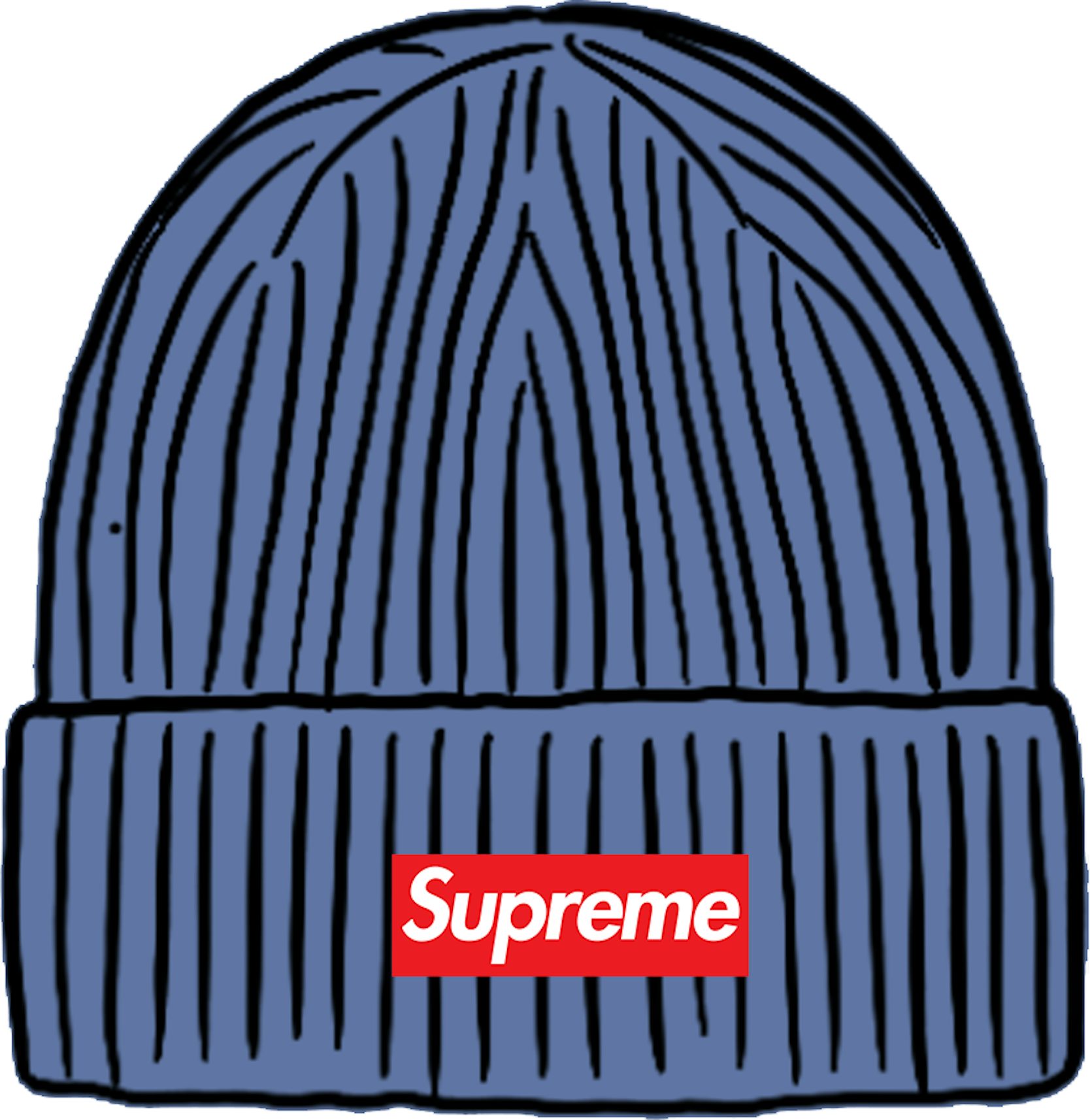 Beanie Supreme Blue size L International in Polyester - 12010351