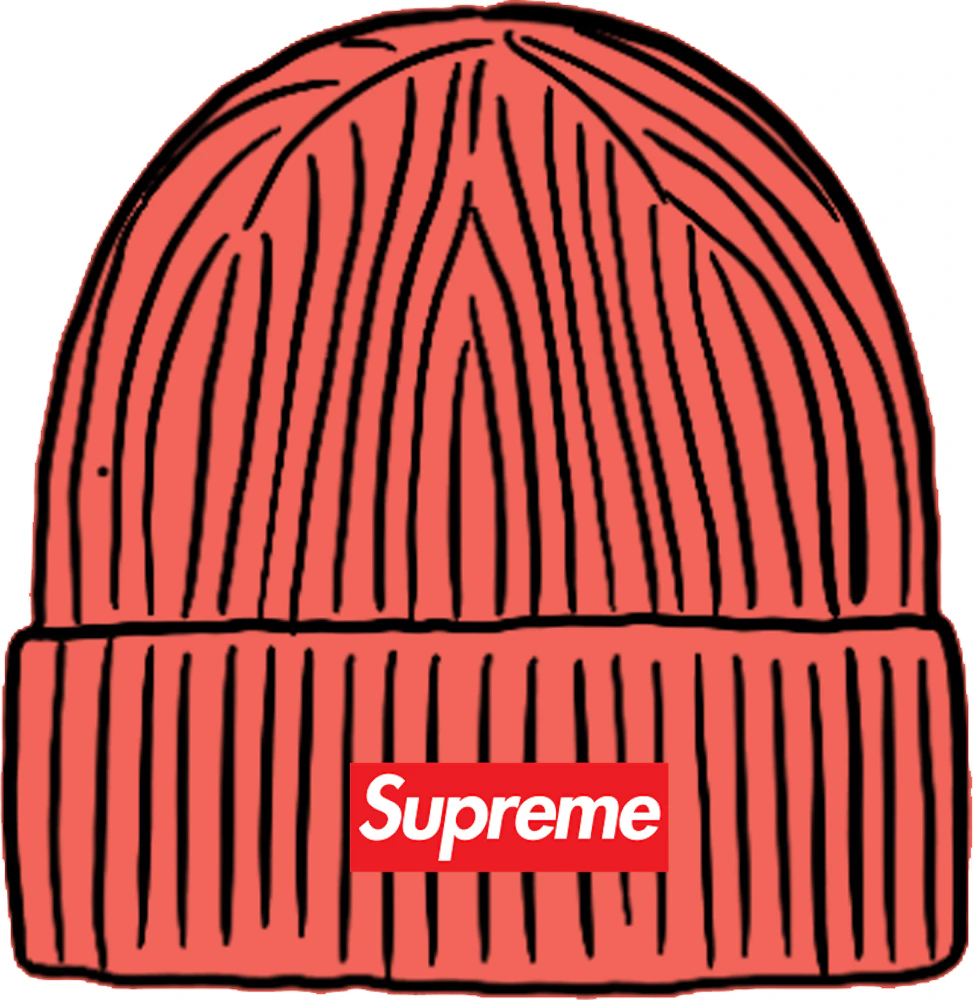 Supreme Overdyed Beanie Coral - SS21 - CN