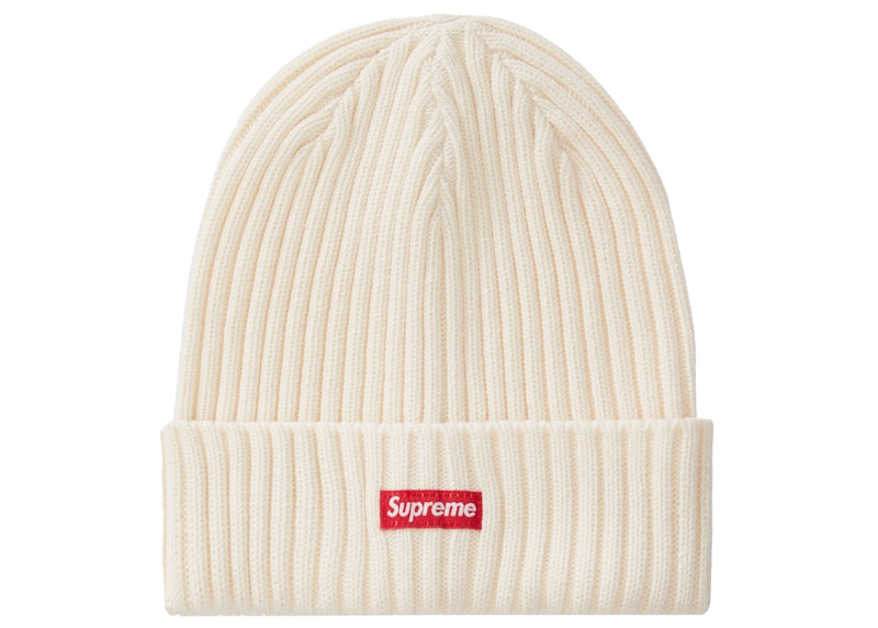 グリーン・ホワイト系 完成品♪ Supreme Overdyed Beanie Natural 新品