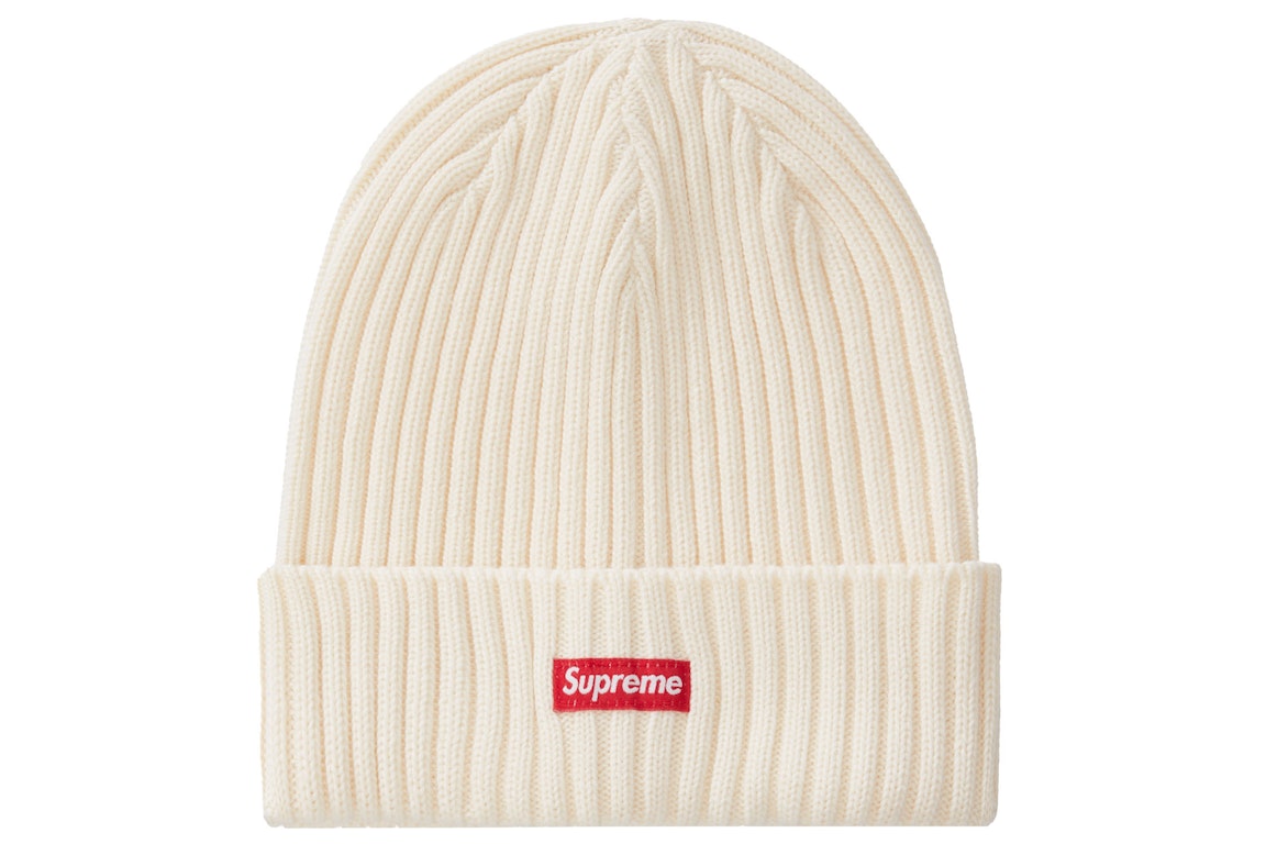 Pre-owned Supreme Overdyed Beanie Cream