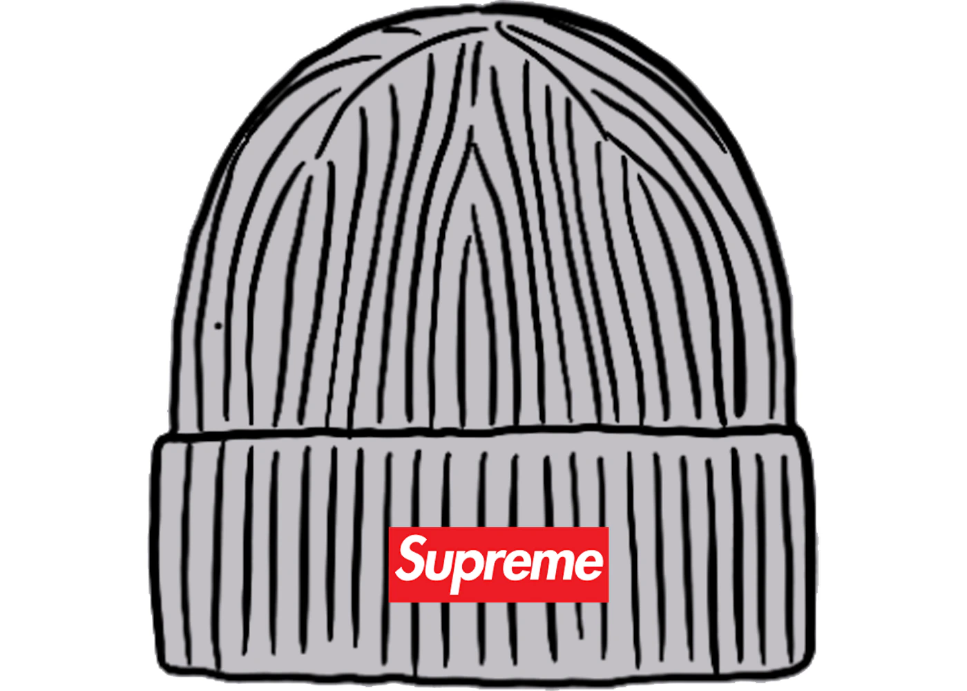 Supreme Overdyed Beanie Grey - SS21 - US