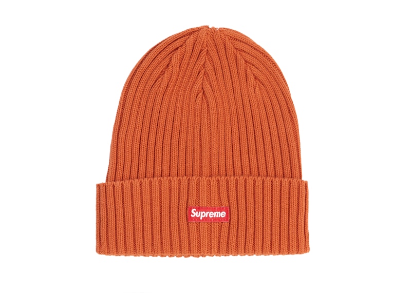 Supreme Overdyed Beanie オレンジ