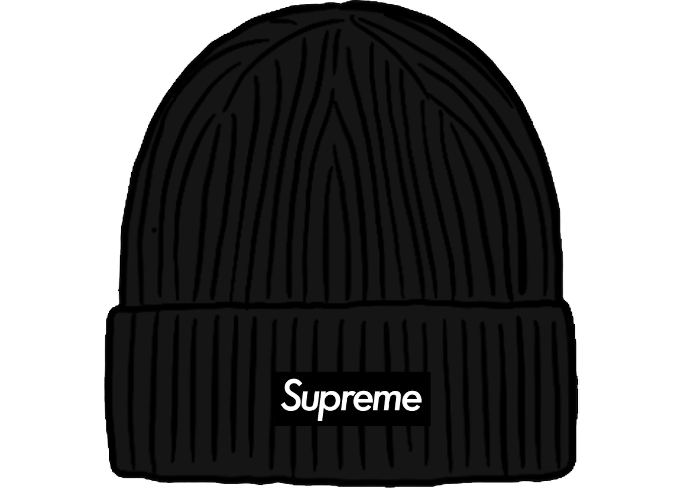 Supreme Overdyed Beanie (SS21) Black