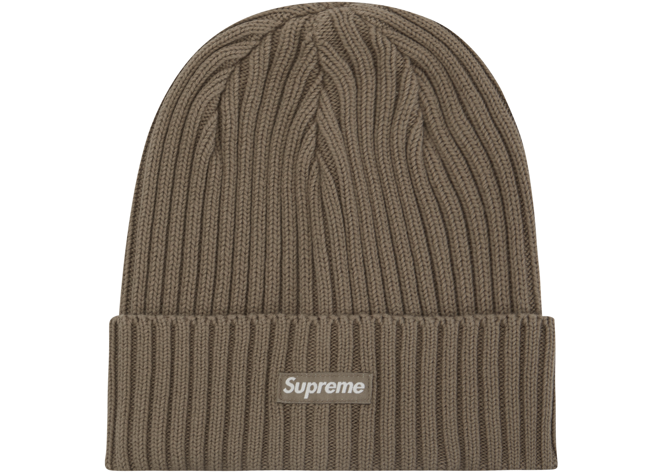 Supreme Overdyed Beanie (SS23) Taupe