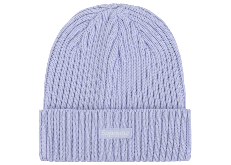 24SS supreme overdyed Beanie / lavender-