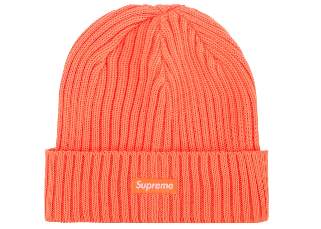 Pre-owned Supreme Overdyed Beanie (ss24) Orange